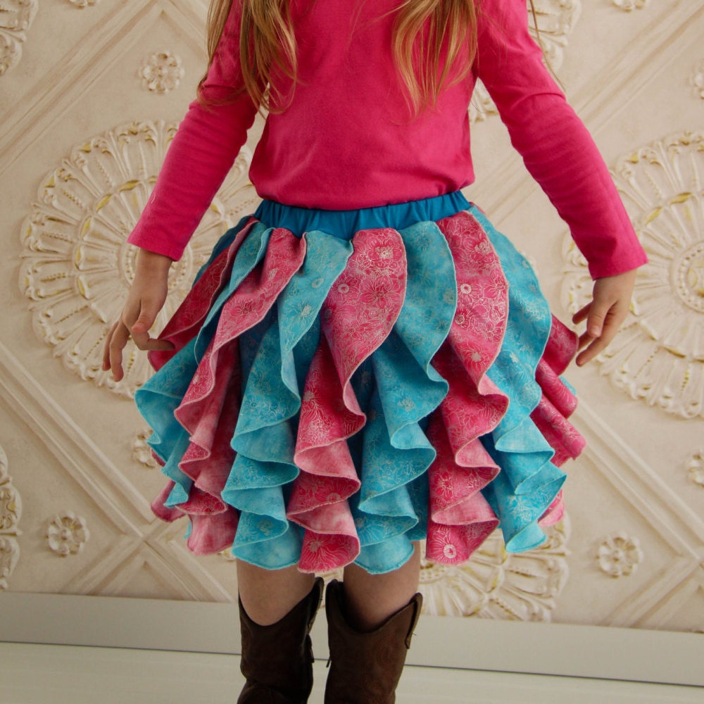 Flounce Skirt Pattern 78