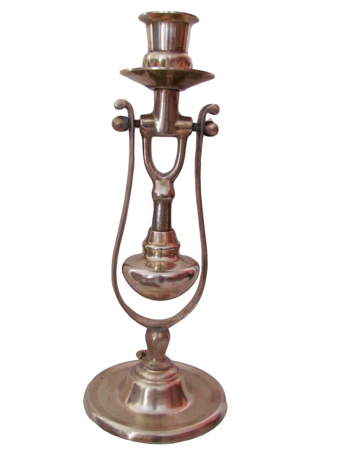 Vintage Solid Brass Ship Candle Holder by MissUFO on Etsy