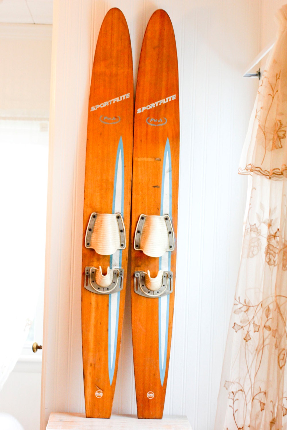 Old water skis