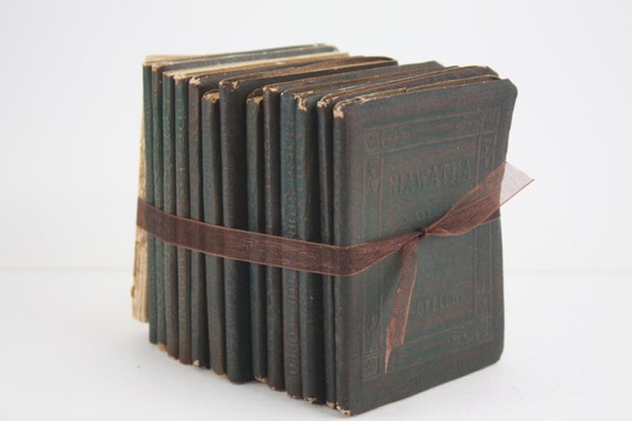 little leather library books
