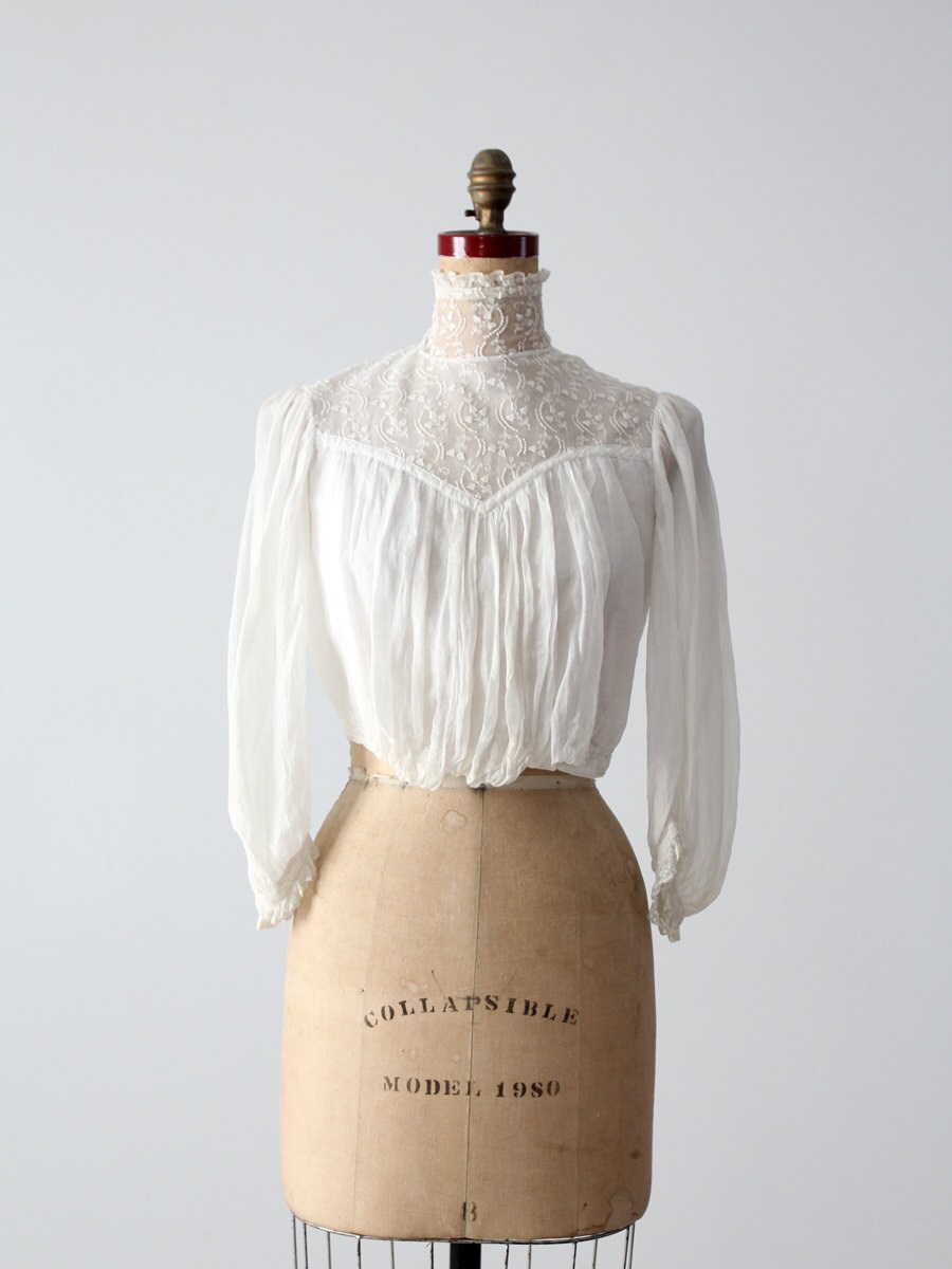 victorian white shirt