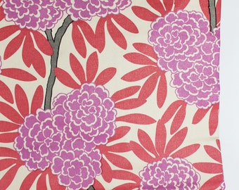 Caitlin Wilson Berry Fleur Chinoise Roman Shades