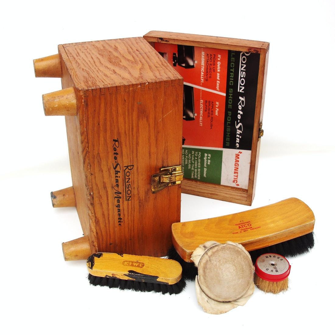 shoe shine kit box