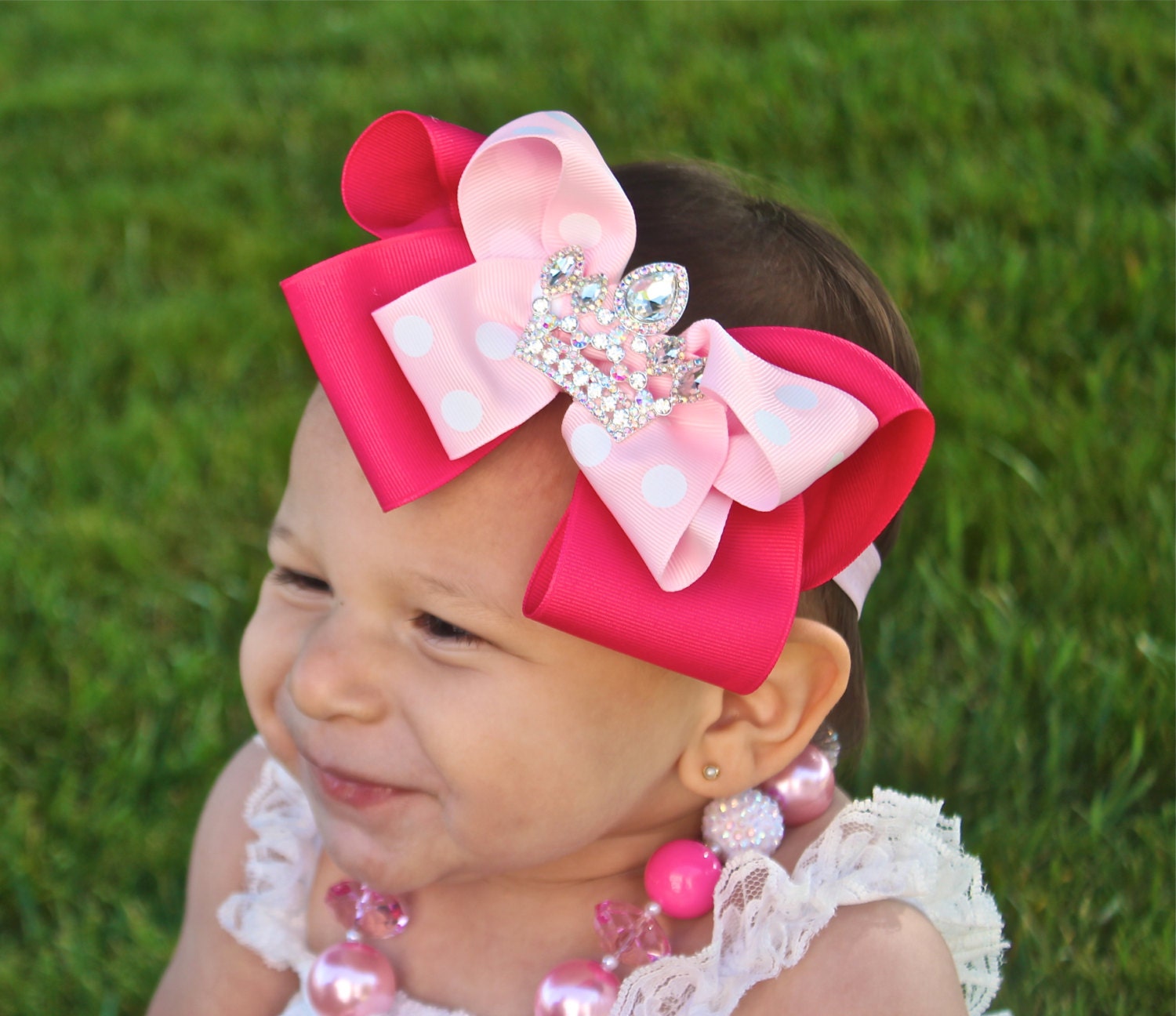 Princess Bow Headband Princess Bow Princess Party