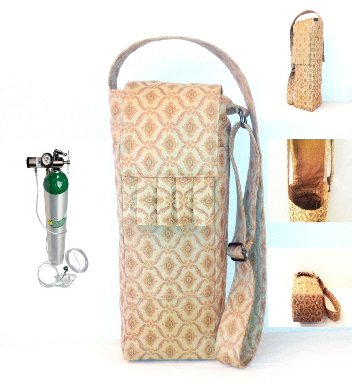 tank strap bag Carrier a by Oxygen Handmade Bag Portable Designer AmariJade Tank