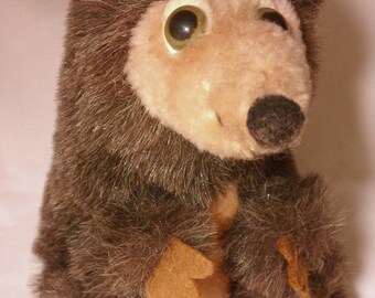 Vintage 1979 Russ Hedgehog Heggy Plush Stuffed Animal