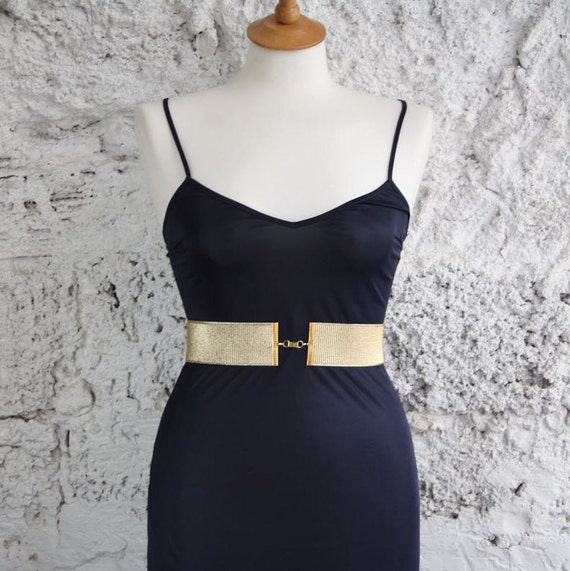 Gold belt waist belt wedding dress belt gold sash by SharonTasker