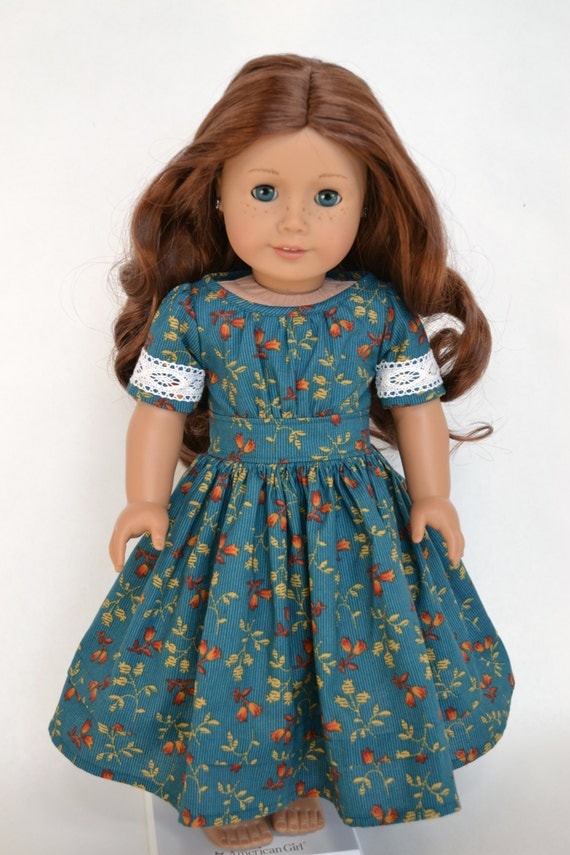 American Girl 18 Inch Historical Doll Dress by JennyWrensDressShop