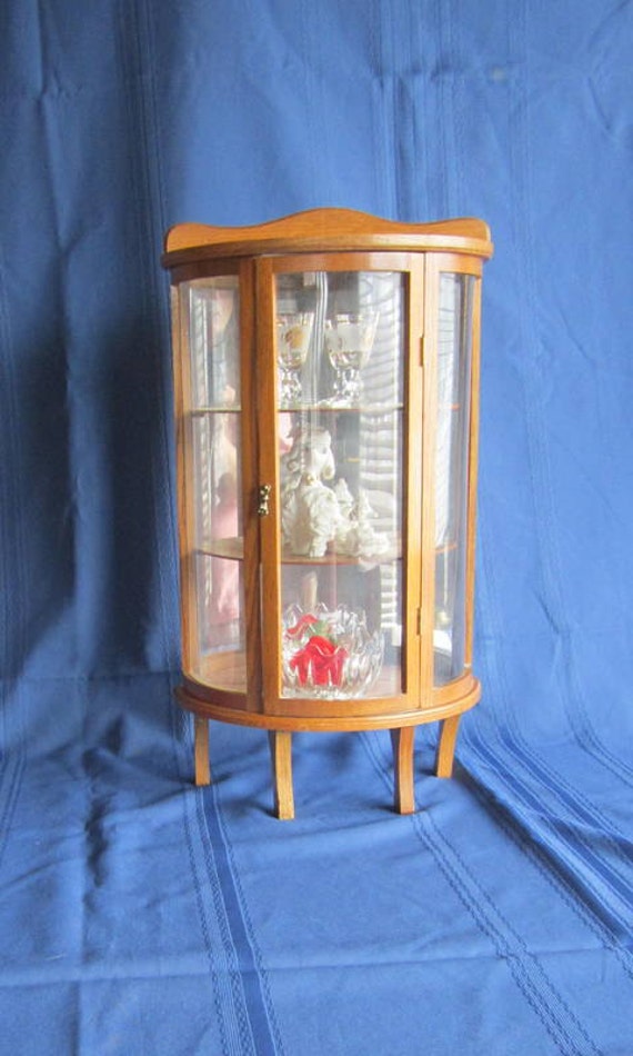 Trinket Display case wood Décor Display case by GingerNIrie