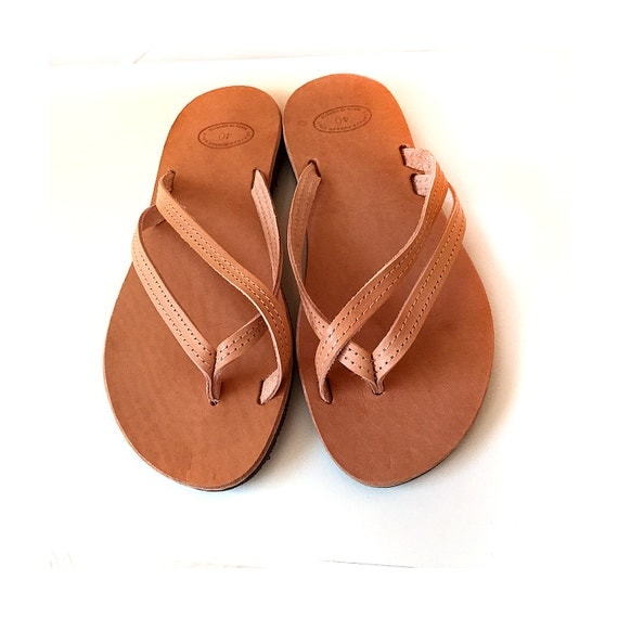 Leather sandals women, greek sandals flip flops , strap sandals