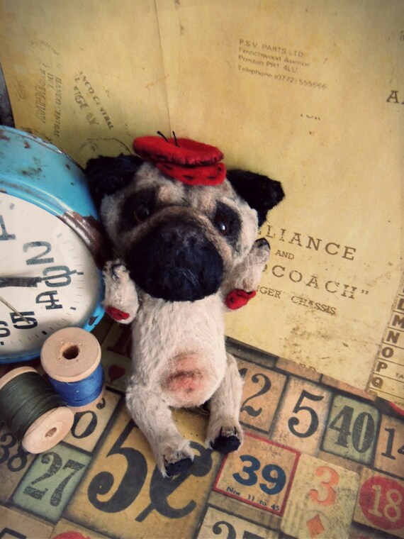 pug dog teddy