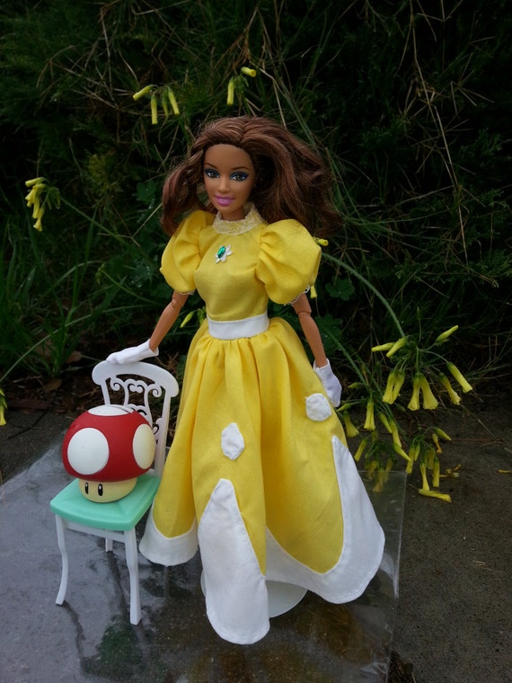 Classic Princess Daisy from Super Mario for modern Barbie and