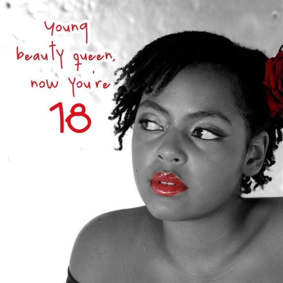 18th birthday Birthday card 18 Daughter Sister Friend