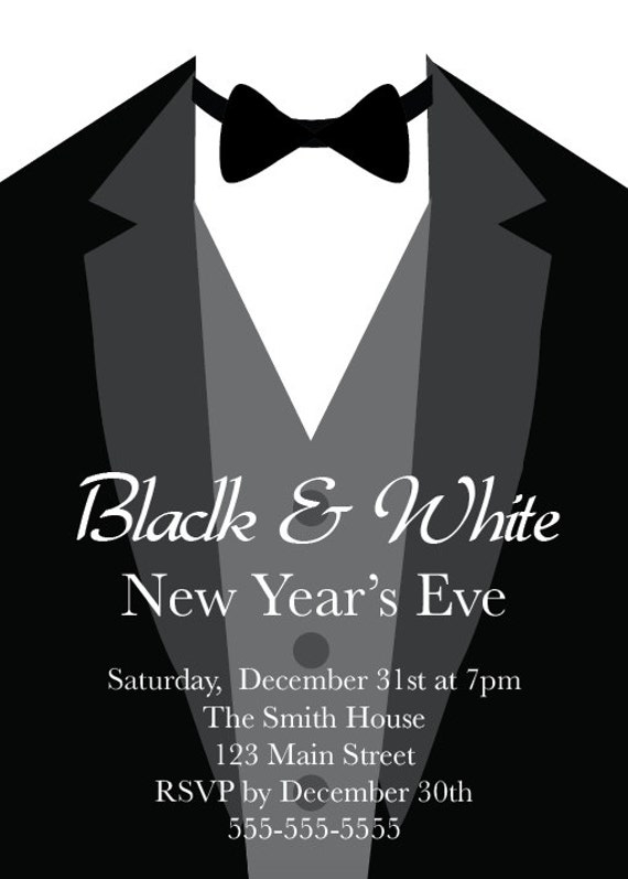 Black Tie Gala Invitation 8