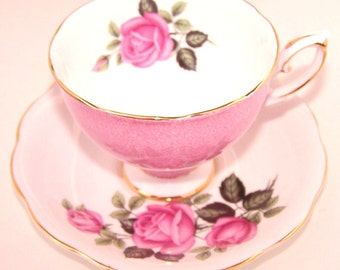 Vintage Royal Standard Rose Pattern Teacup & Saucer