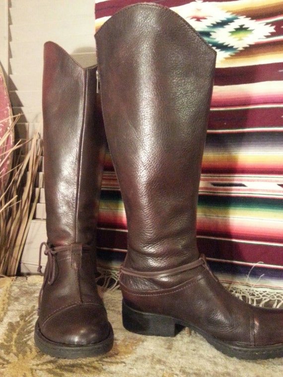 born leather boots for women