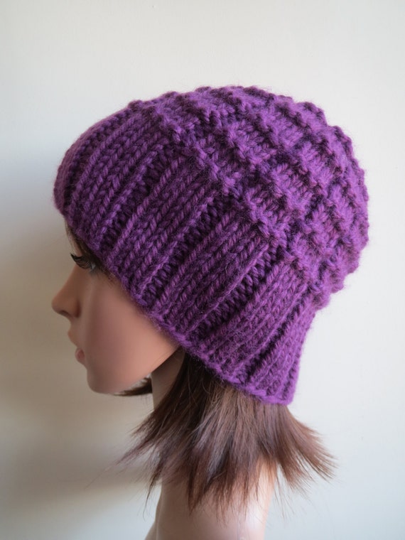 SPRING SALE Hand-knit Broken RibChunky Slouchy and by WoollyMomo