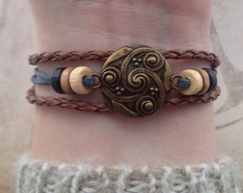 Celtic Bracelet Celtic Bohemian Bracelet Native American Tribal Bracelet Irish bracelet viking bracelet thor bracelet