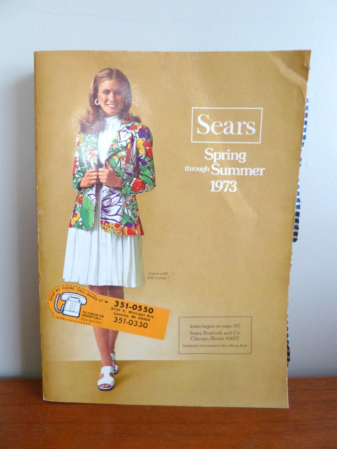 1973 Sears Catalog Spring Summer Vintage by RavensHillBookshop