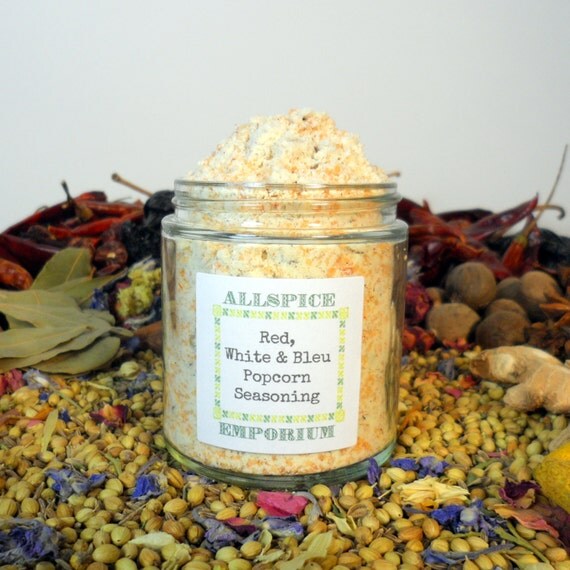 Red White & Bleu Gourmet Popcorn Seasoning by ALLSPICEEMPORIUM