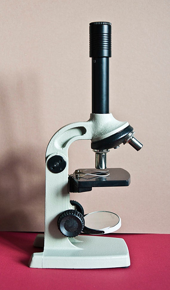 Vintage microscope Student microscope