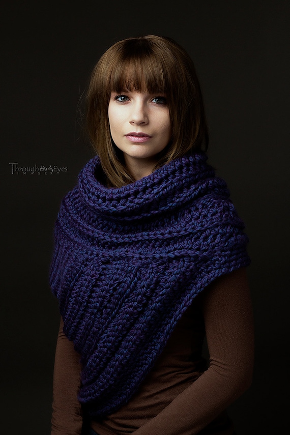 Katniss Inspired Cowl Huntress Cowl Vest by ThroughHisEyesCreate