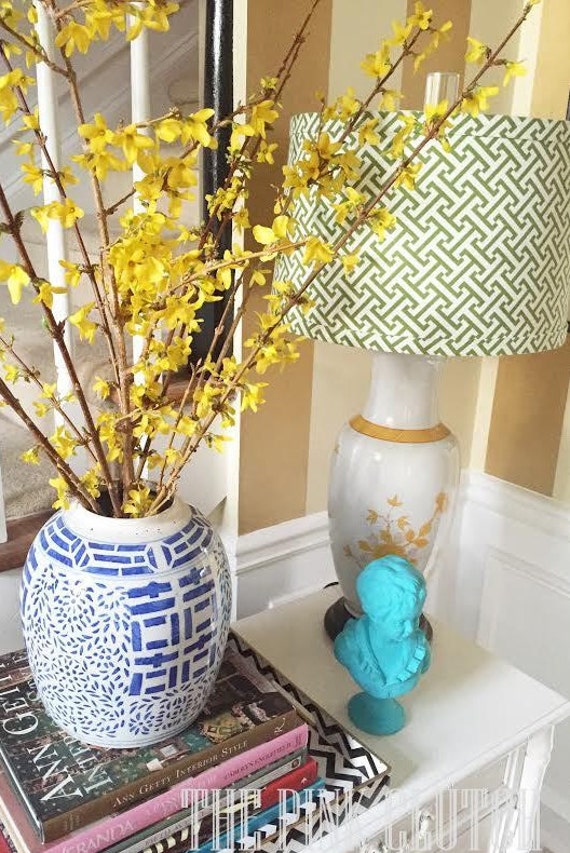 Custom Fabric Covered Lamp Shade