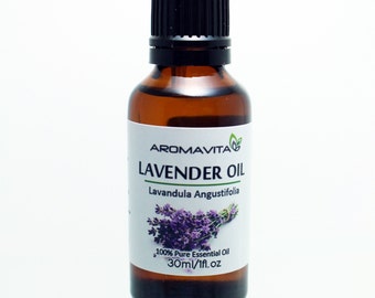 Lavender Oil 1 OZ (30 ML) 100%Pure Calming Oil, Relaxation Oil, Healing Oil, Essential Oil, Antiseptic Oil, Grounding Oil, Fragrance Oil