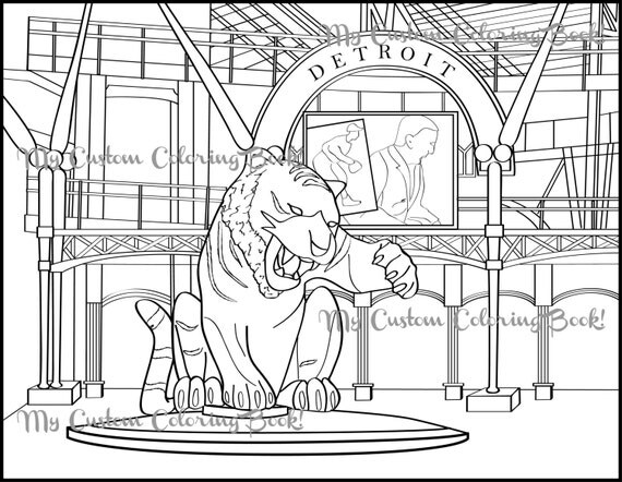 Tiger Facts Coloring Pages 4