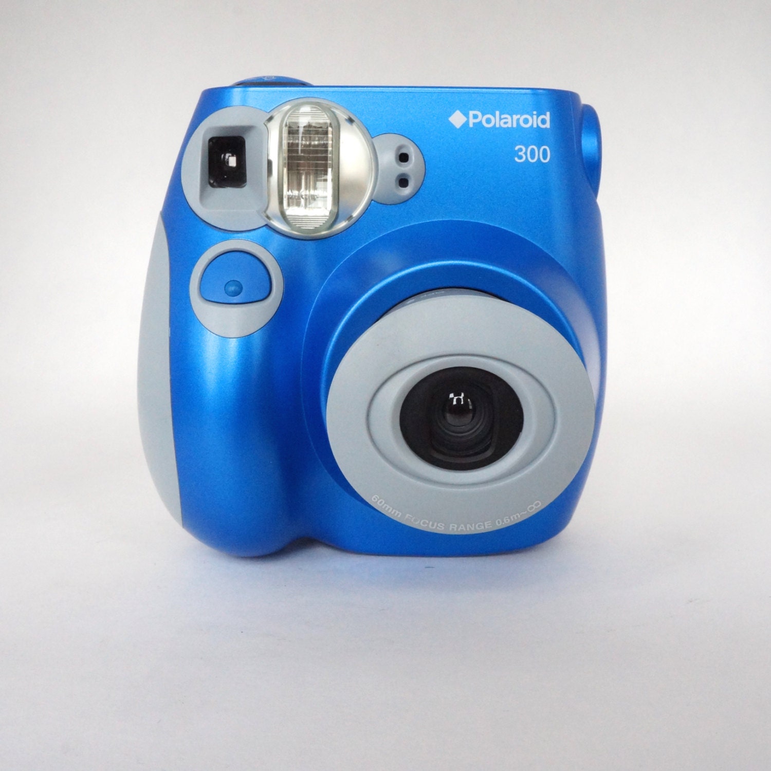 Blue Polaroid 300 Instant Film Camera by on Etsy