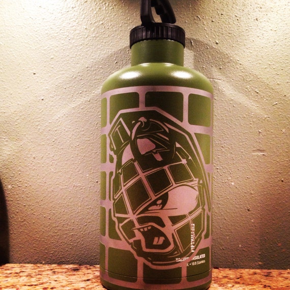 FiftyFifty 64oz Custom Growler Hydro by VitalSignandApparel