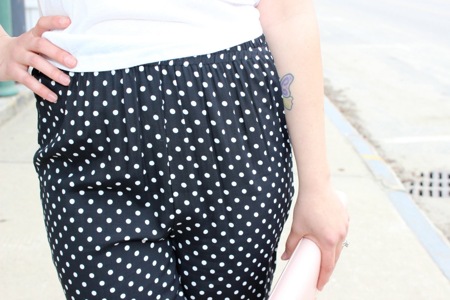 Black and white polka dot trousers Shop for polka dots pants online at Target. Free shipping on purchases over $35 and save 5% every day with your Target REDcard.