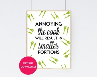 Modern Kitchen Art Printable