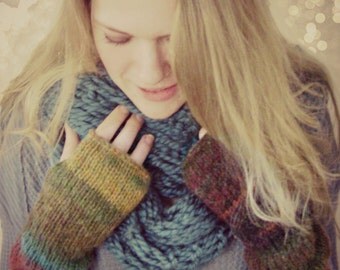 Fingerless Gloves, Boho, Arm Warmers, Texting Gloves, Boho Chic, Gift Idea, Women's Accessories, Slouch