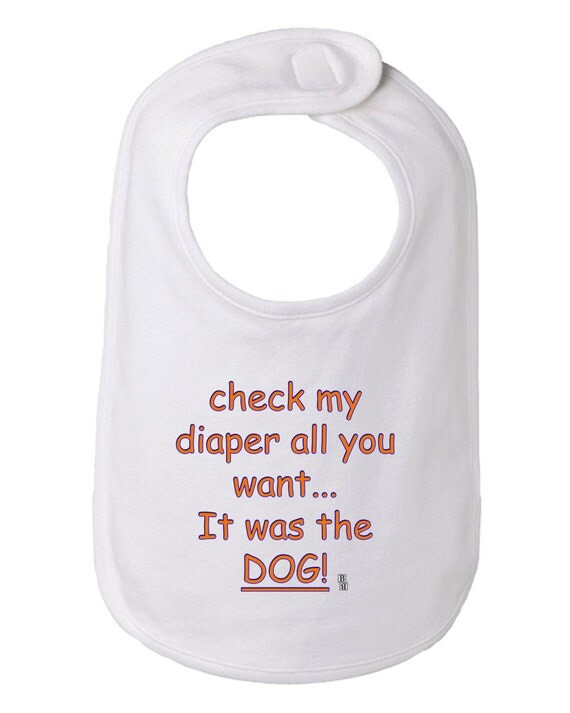 Image of funny baby bibs