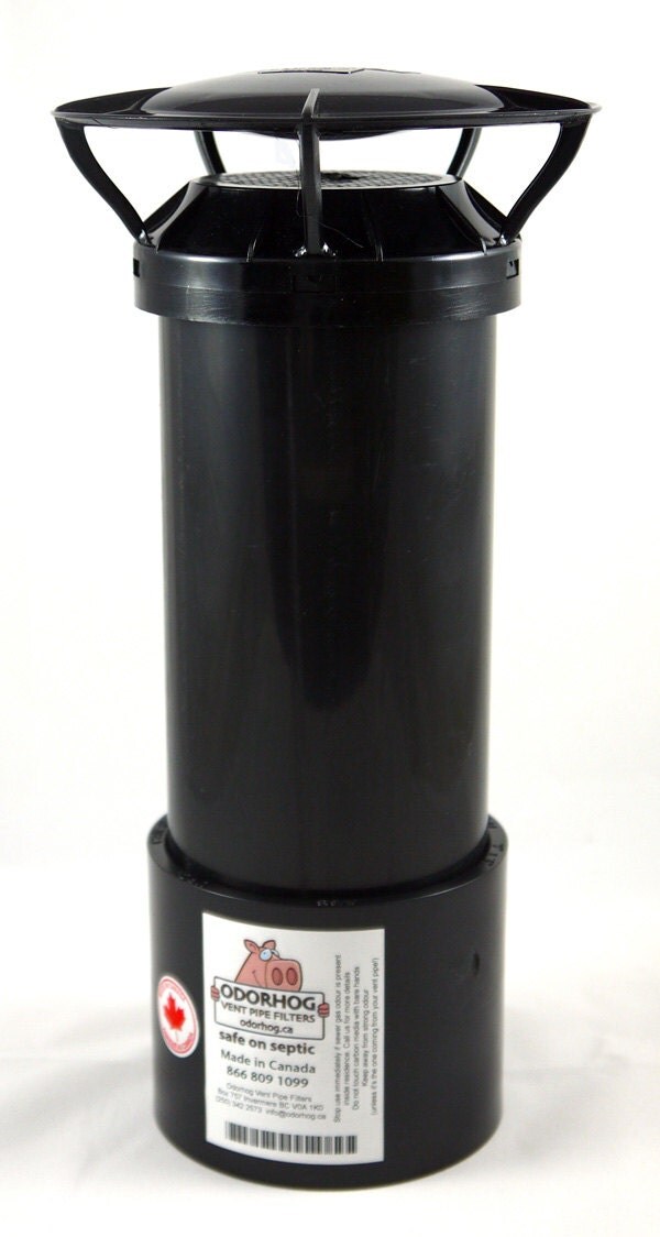 Septic tank air vent filter