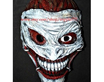 Joker Arkham, Joker 52 Mask, Joker Costume, Joker Cosplay, Halloween Costume, Halloween Cosplay, DJ mask, Batman Halloween Mask MA173