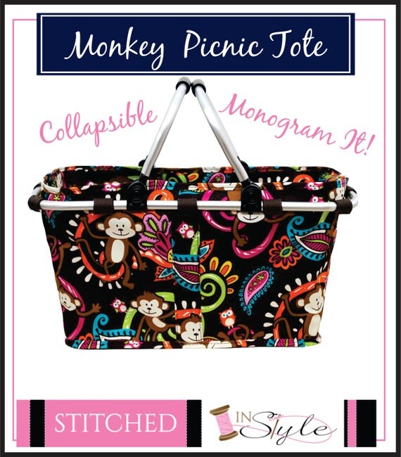 Insulated Picnic Basket Mother's Day Gift Teacher's