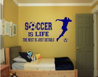 Soccer Wall Decor soccer player wall decal soccer wall decor sports decal Soccer Wall Decor soccer player wall decal soccer wall decor sports decal