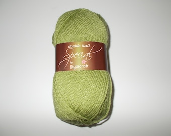 Stylecraft Special DK yarn, 100g, MEADOW, green, light green