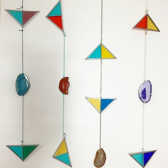 Stained Glass Mobile by DebbieBeanStudio on Etsy