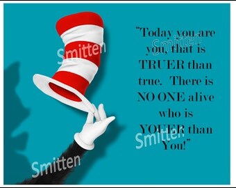 Items similar to Dr. Seuss - Today You Are You Wall Decal on Etsy
