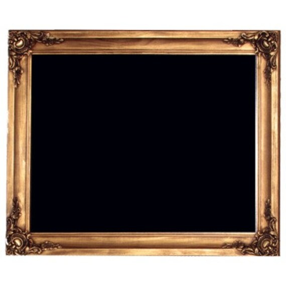 Ornate Gold Framed Chalk Board Blackboard 650 x 920mm