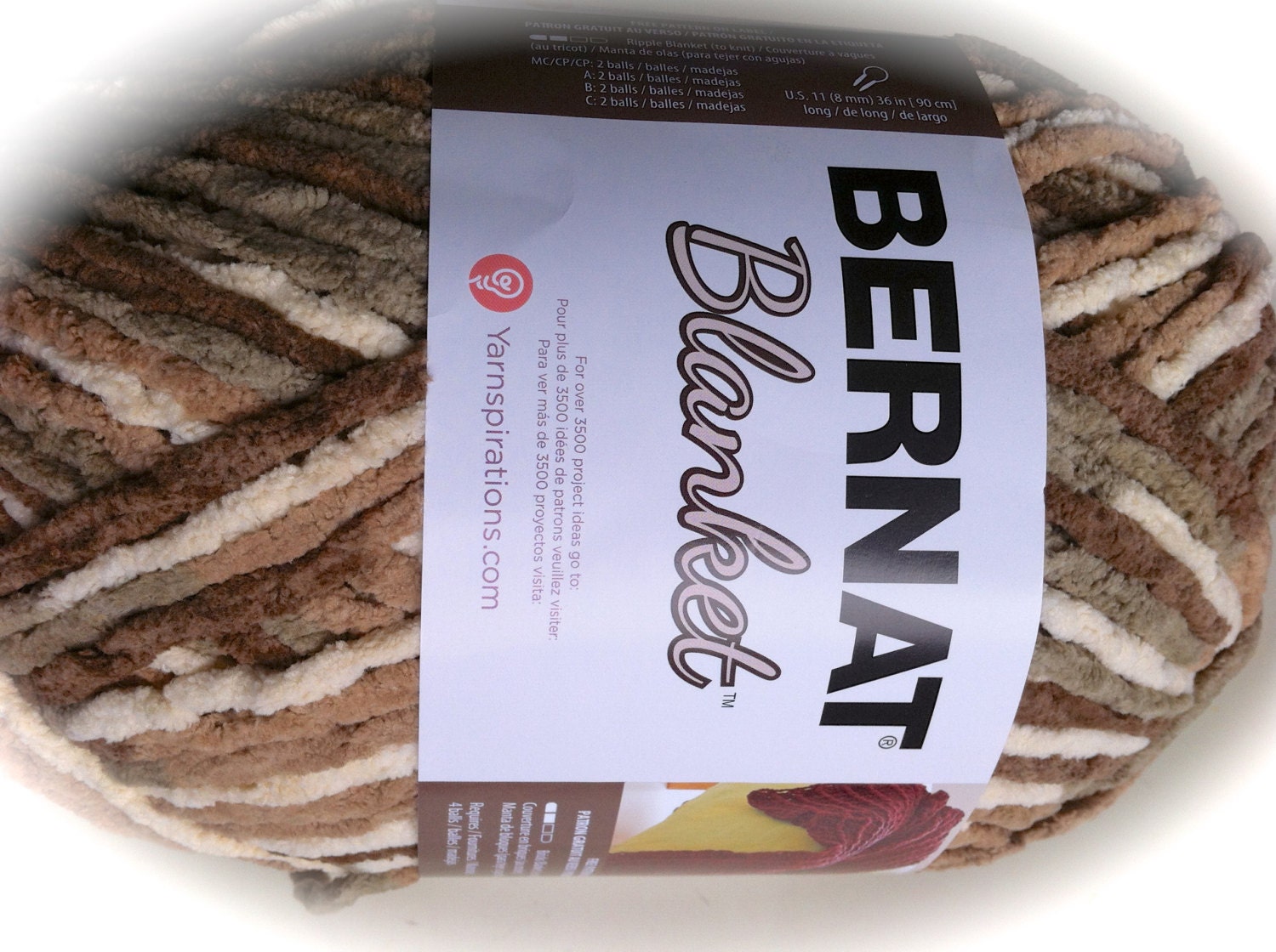 SONOMA Bernat Blanket Yarn SONOMA 10018 10.5 oz / Super