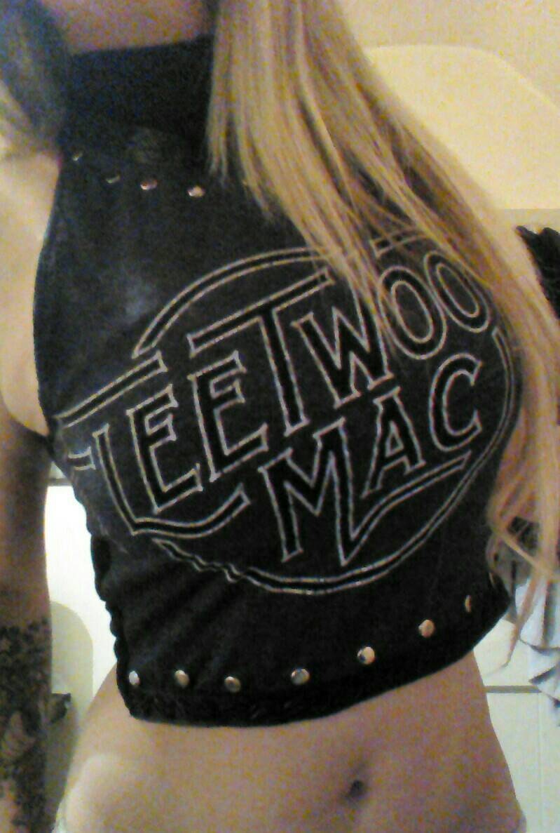fleetwood mac crop top