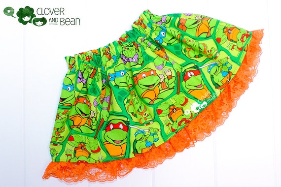 Teenage Mutant Ninja Turtles Skirt Tmnt Skirt Tmnt