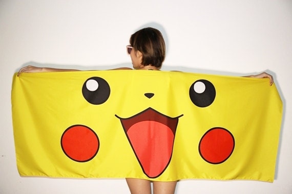 Pokemon Pikachu Scarf and Shawl