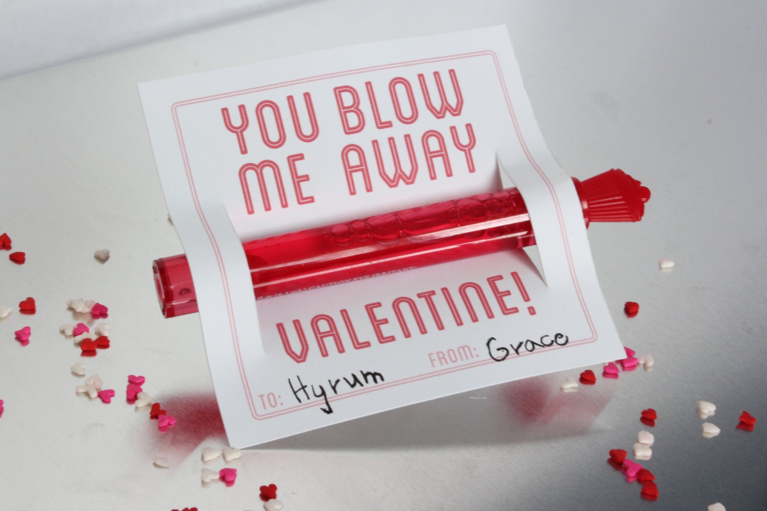 Printable Valentine You Blow Me Away Valentine By ProperPress