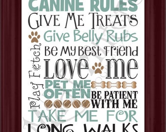 Dog Wall Decor