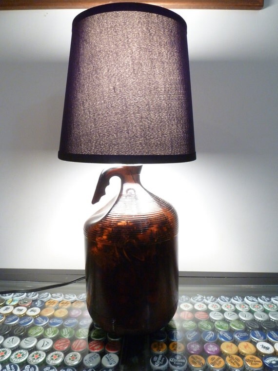 Vintage Jug Lamp by BottlesIlluminated on Etsy